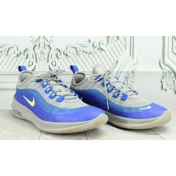 Nike Air Max Axis Blue Gray Breathable Casual Running Shoe Size 7Y - Picture 3 of 9